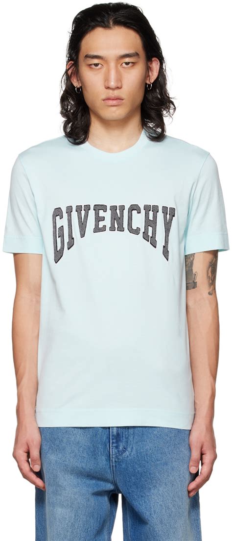 givenchy blaues t-shirt|givenchy t shirt euro.